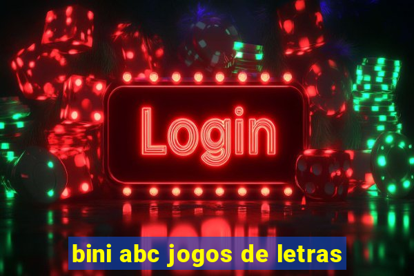 bini abc jogos de letras